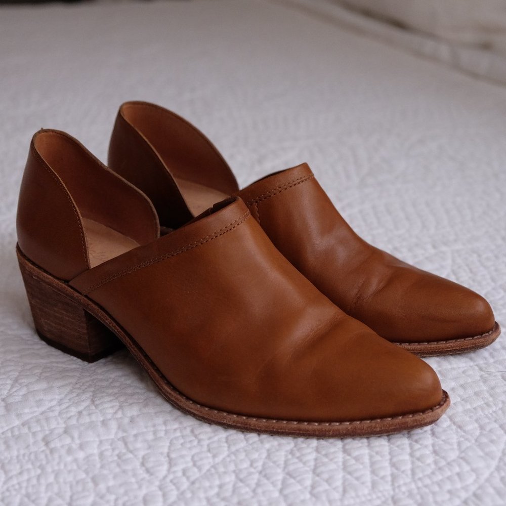 Madewell Brown Ankle Boots
